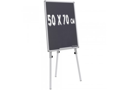 Chalky Teleskopik Ayaklı Kara Tahta 50x70 cm